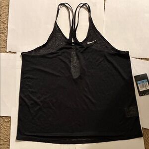 Nike Black Strappy Tank Top